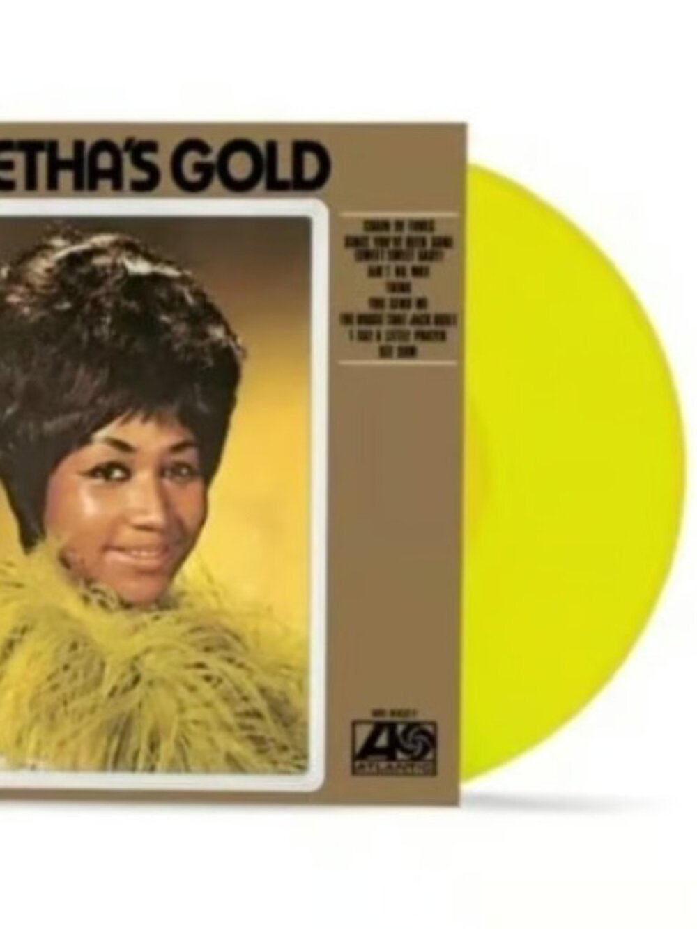 Aretha Franklin Aretha's Gold LP ~ Exclusive Colored Vinyl ~ New/Sealed!
